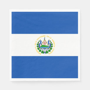 El Salvador Flag Napkins