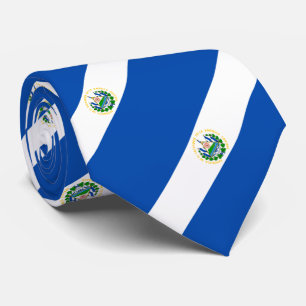 El Salvador Flag Neck Tie