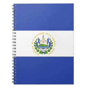 El Salvador flag Notebook