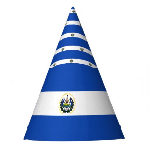 El Salvador Flag Party Hat