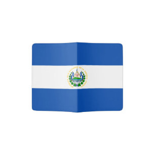 El Salvador Flag Passport Holder