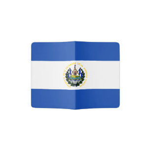 El Salvador Flag Passport Holder