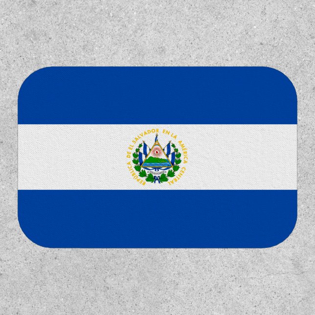 El Salvador Flag Patch (Front)