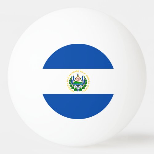 El Salvador Flag Ping Pong Ball