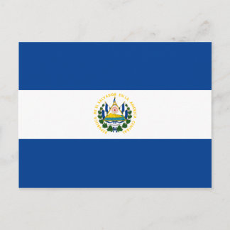 El Salvador Flag Postcard