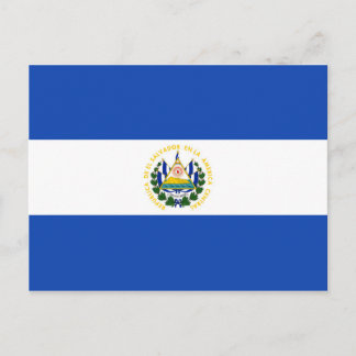 El Salvador Flag Postcard