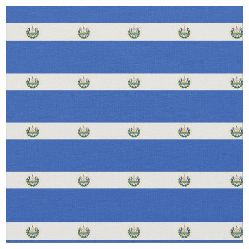 El Salvador Flag & Salvador Trendy Fabric /fashion