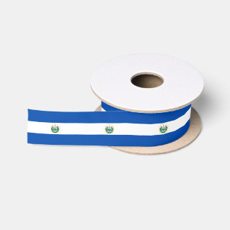 El Salvador Flag Satin Ribbon
