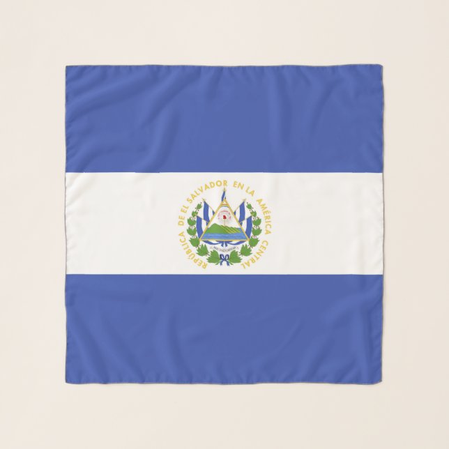 El Salvador flag Scarf (Front)