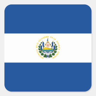 El Salvador Flag Sticker