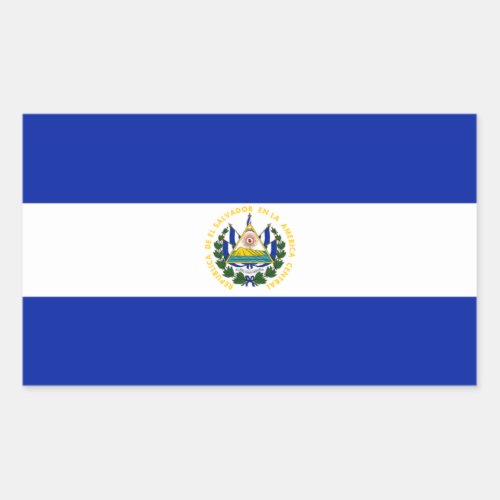 El Salvador Flag Sticker