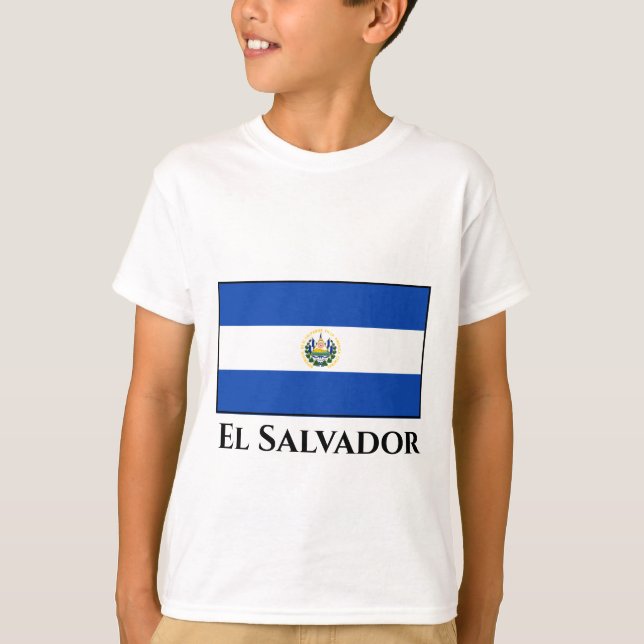 El Salvador Flag T-Shirt (Front)
