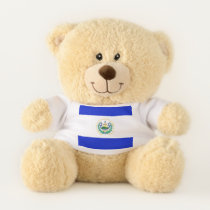 El Salvador flag Teddy Bear
