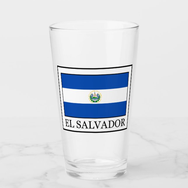 El Salvador Glass (Front)