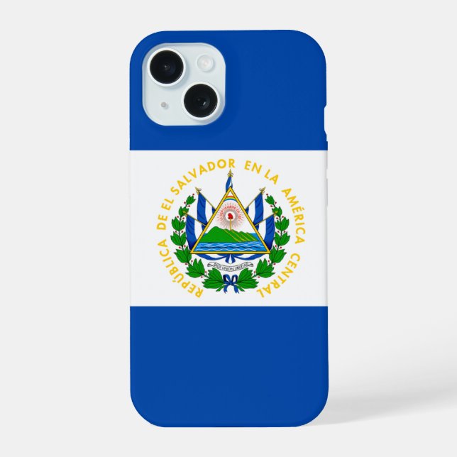 El Salvador Iphone Case (Back)