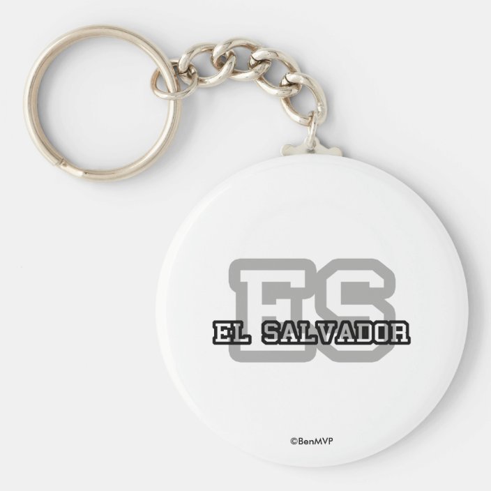 El Salvador Key Chain