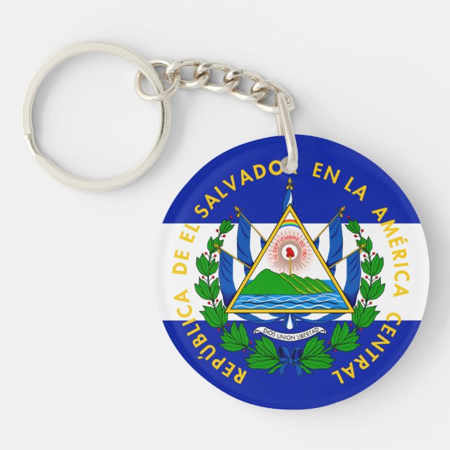 El Salvador Keychain (Front)