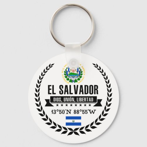 El Salvador Keychain