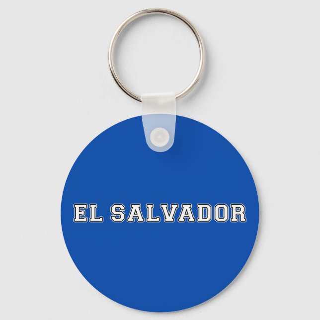 El Salvador Keychain (Front)