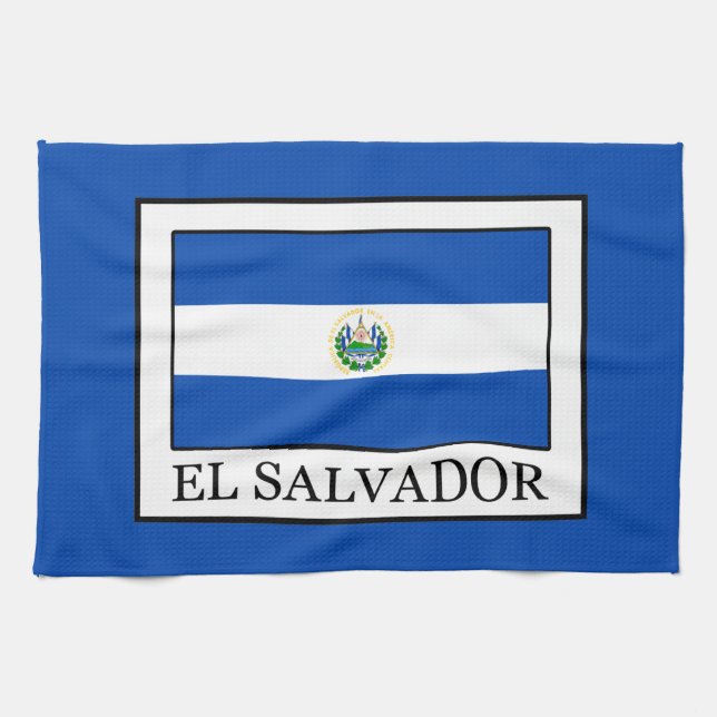 El Salvador Kitchen Towel (Horizontal)