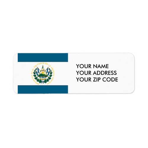El Salvador Label