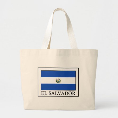 El Salvador Large Tote Bag