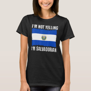 El Salvador Map Flag Salvadoran Roots Heritage Pat T-Shirt