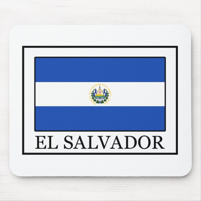 El Salvador Mouse Pad (Front)