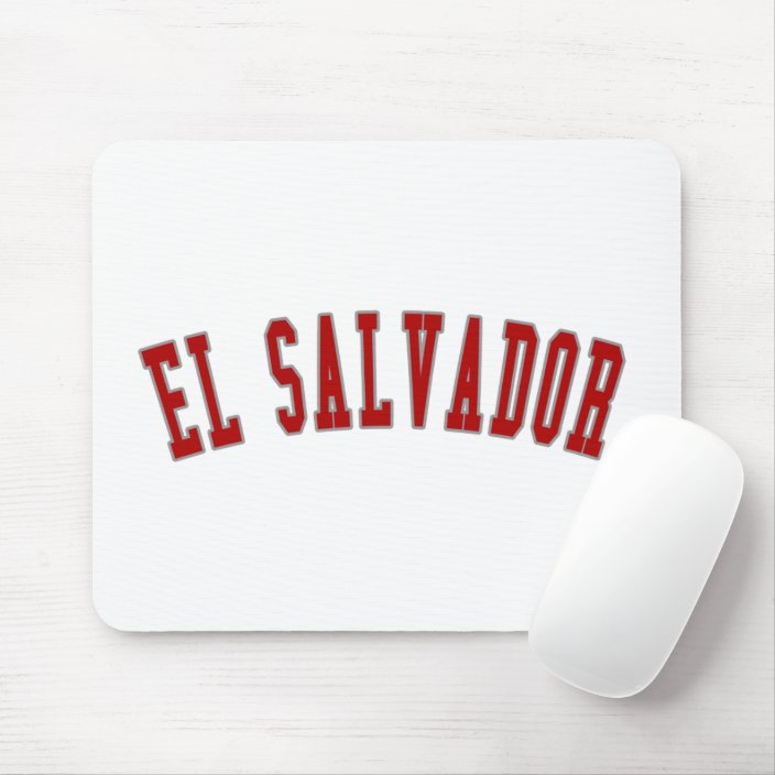 El Salvador Mouse Pad