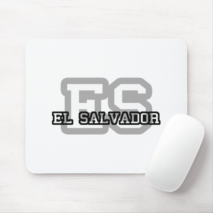El Salvador Mouse Pad