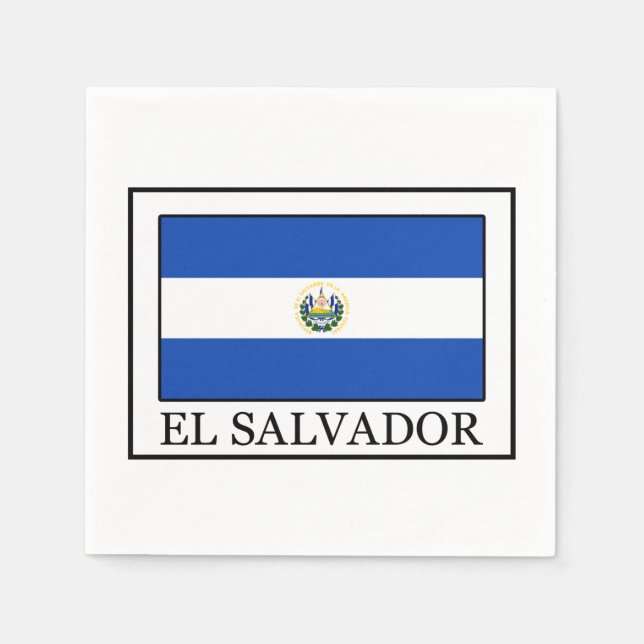 El Salvador Napkins (Front)