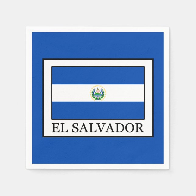 El Salvador Napkins (Front)
