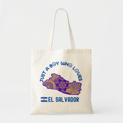 El Salvador North America Country Tote Bag