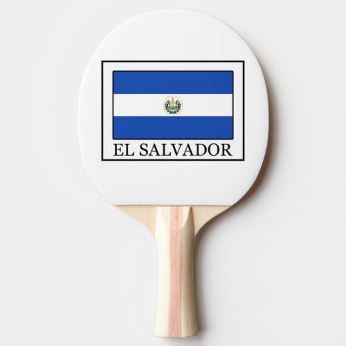 El Salvador Ping_Pong Paddle
