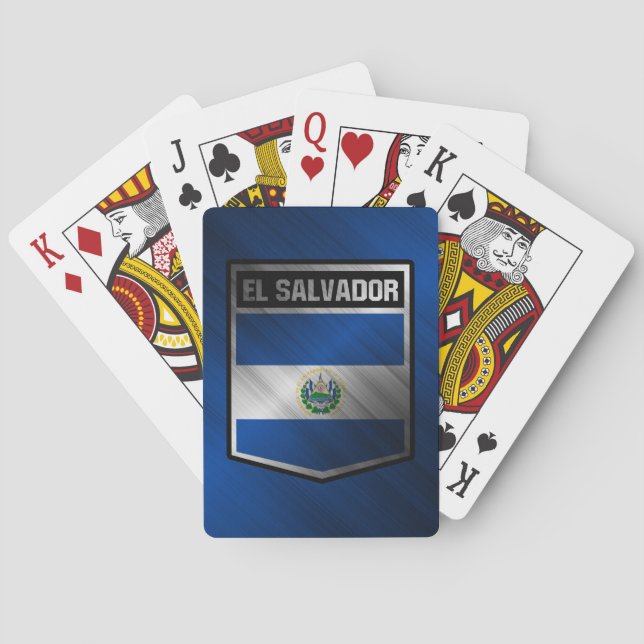 El Salvador Poker Cards (Back)