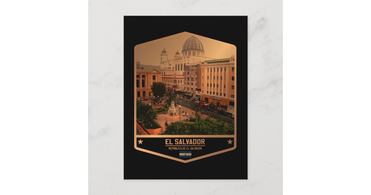 El Salvador Postcard Zazzle