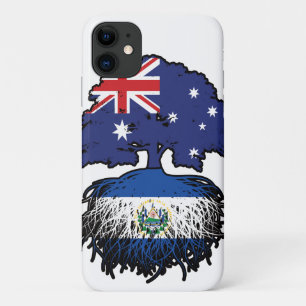 El Salvador Salvadoran Australian Australia Tree iPhone 11 Case