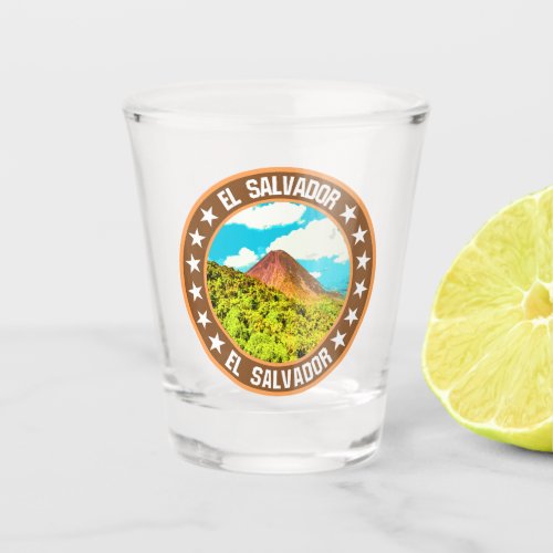 El Salvador     Shot Glass