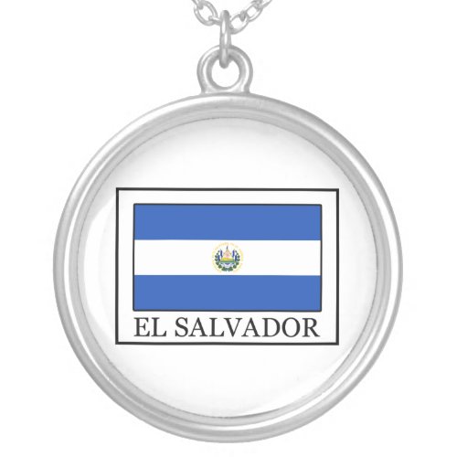 El Salvador Silver Plated Necklace