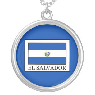 El Salvador Silver Plated Necklace