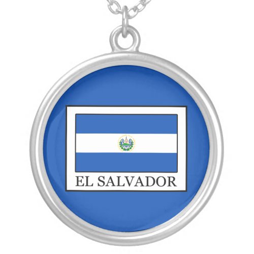 El Salvador Silver Plated Necklace