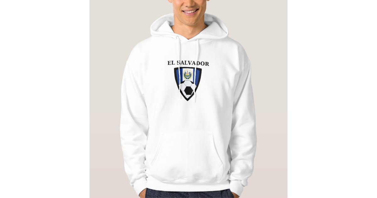 Retro El Salvador Soccer Jersey Camiseta de Futbol Hoodie