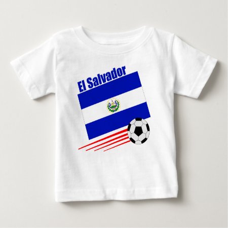 El Salvador Soccer Team Baby T-shirt
