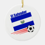 El Salvador Soccer Team Ceramic Ornament at Zazzle