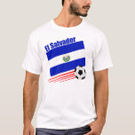 El Salvador Soccer Team T-shirt at Zazzle
