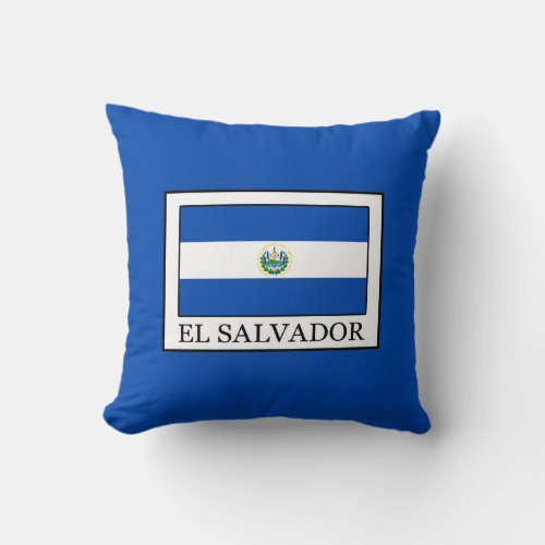 El Salvador Throw Pillow