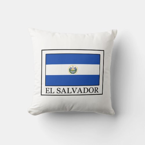 El Salvador Throw Pillow