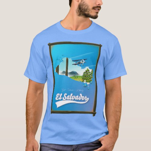 El Salvador travel map T_Shirt