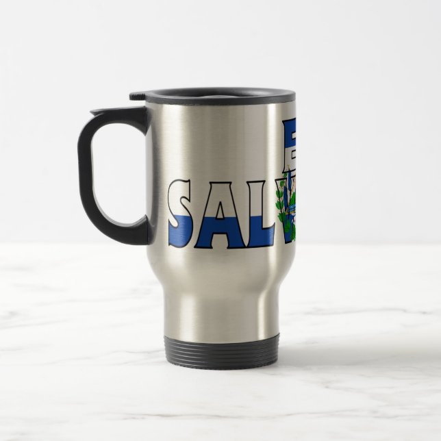 El Salvador Travel Mug (Left)