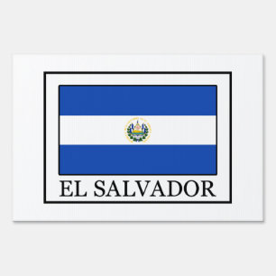El Salvador Yard Sign